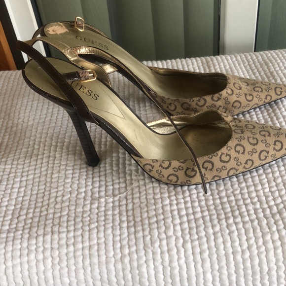 Guess Slingbacks. Only worn maybe twice. - Picture 2 of 4